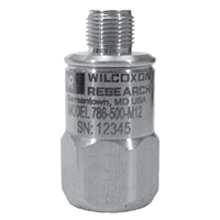 Model 786-500-M12-IS Low-Frequency Intrinsically Safe Accelerometer